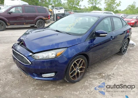 2017 Ford Focus Sel из США, поврежденный, VIN 1FADP3H21HL238590